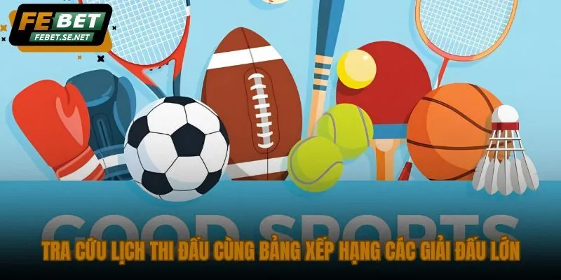 tra cuu lich thi dau cung bang xep hang cac giai dau lon tra cuu lich thi dau cung bang xep hang cac giai dau lon